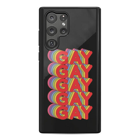 Gay Retro Rainbow Phone Case